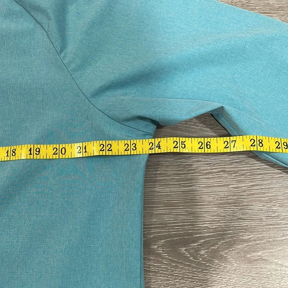 NWOT Appleseed’s Light & Easy Stretch Melange Active Pant Set Grotto Blue XL - Picture 14 of 16